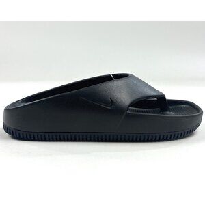 Nike Calm Flip Flop Womens 8 Triple Black Sandals Slides Casual FD4115-001